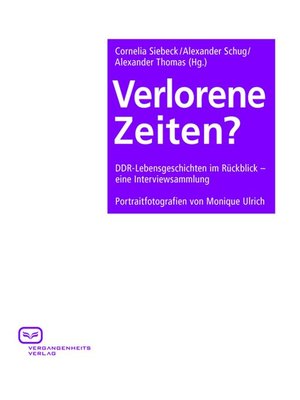 cover image of Verlorene Zeiten?